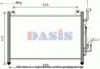AKS DASIS 112035N Condenser, air conditioning